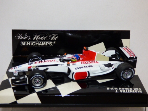 ミニチャンプス 1/43 F1 B.A.R HONDA 007 T.Sato 2005 Diecast model