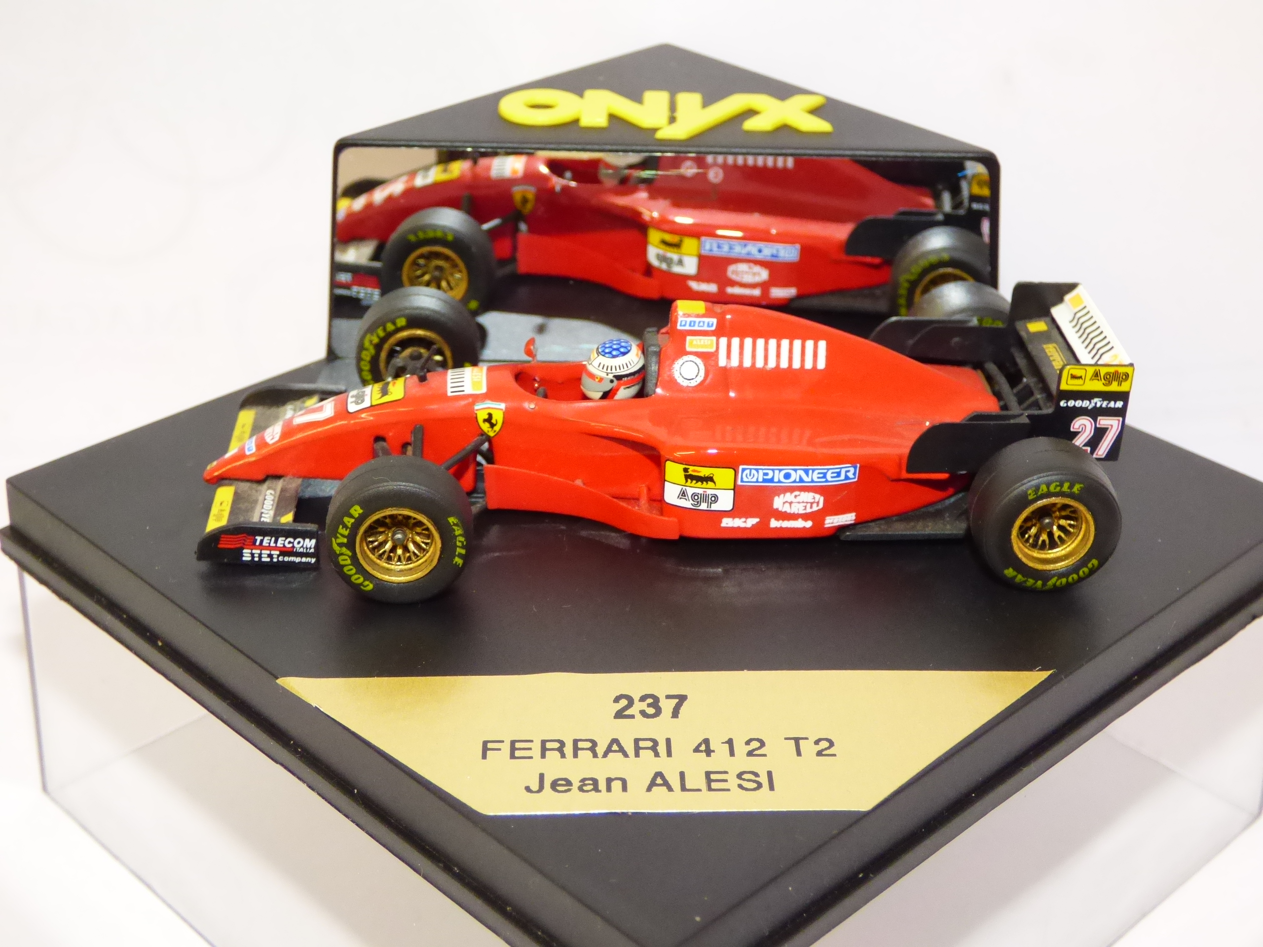 Onyx Formula 1 Models Ferrari 412 T2 Jean Alesi